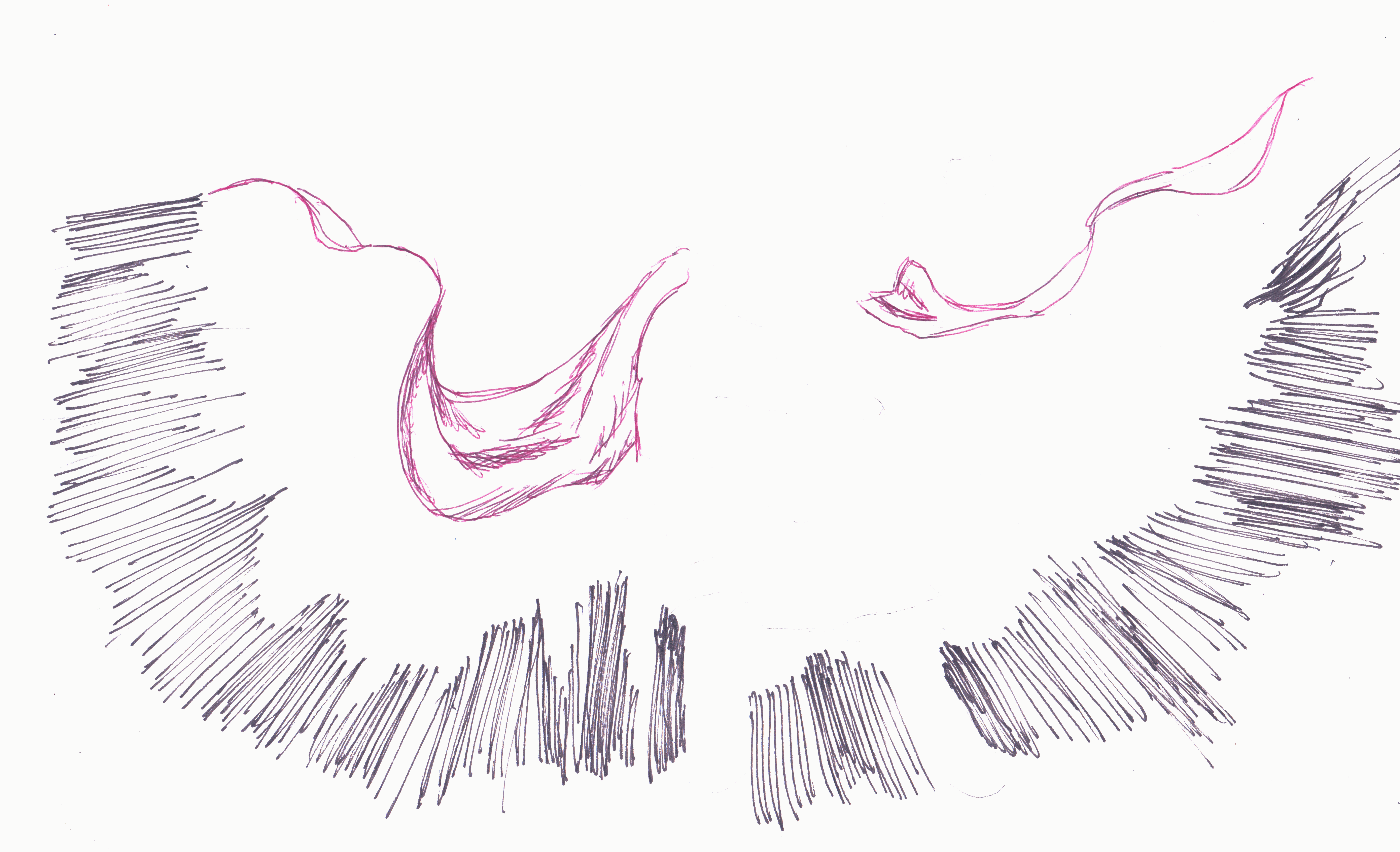 Oden mantel outlay Skiss stor Mantel