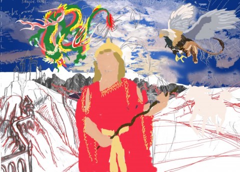 Prinsessan Felicia v Färgtest1+skisslager