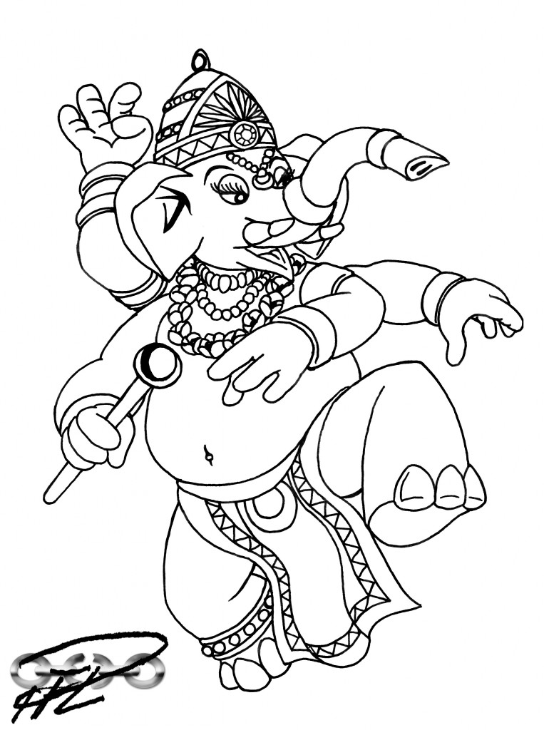 Ganesha Clear-line copy