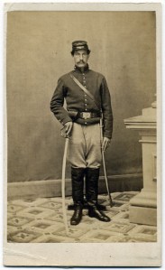 Connecticut cavalryman riding boots