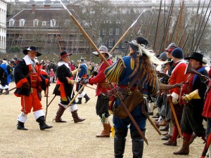 English Civil War infantry boots stövlar