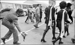 Bunnies with boots, swingin 60s