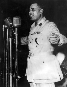 Gamal abdel Nasser speaks