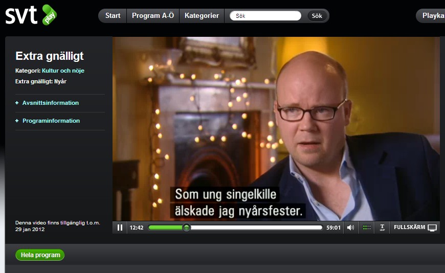 SvTPlay Extra Gnälligt 20111230