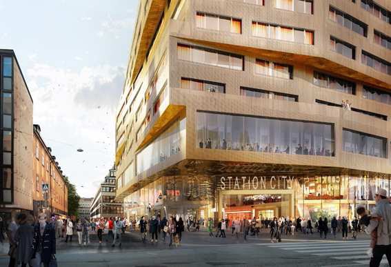 Scandic Continental ny Stationshus Stockholm entre