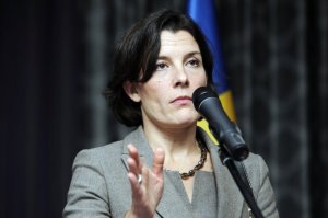 Försvarsminister Karin Enström