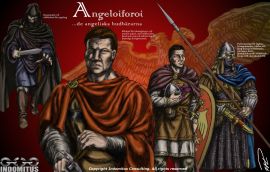 Angeliaforoi, de "Angeliska Budbärarna", kejserliga spioner och mördare