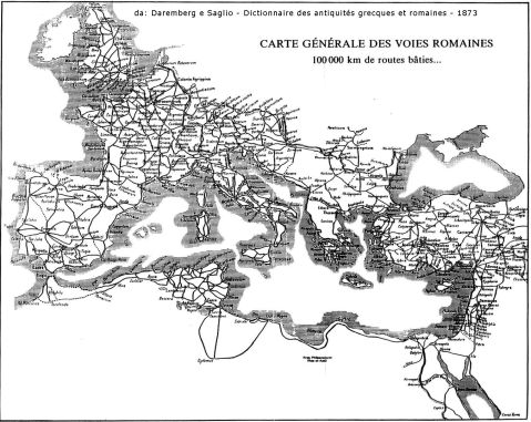 voies_romaines roman road network romerska vägar_1