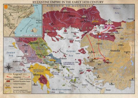 Almogavars and the Byzantine Empire 14th Century