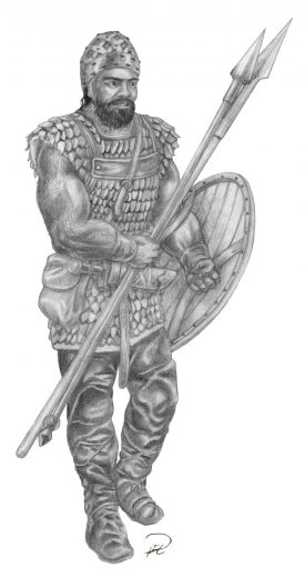 Almutamer helfigur Almogavars