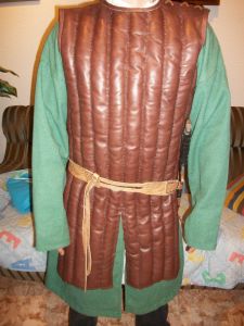 Perpunt - stoppat läder för bål