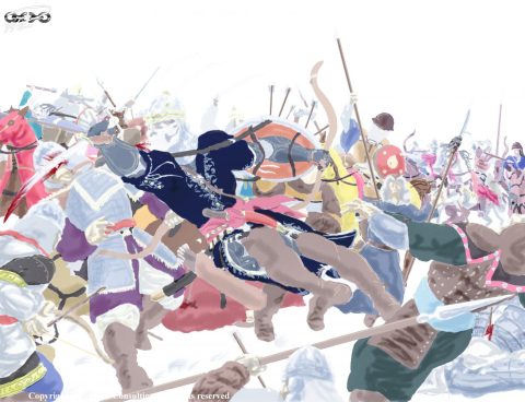 Corinna Alla Drabbningars Moder basfärger